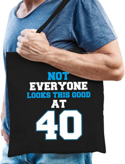 Bellatio Decorations Not everyone looks this good at 40 verjaardag cadeau tasje zwart voor heren