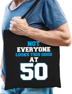 Bellatio Decorations Not everyone looks this good at 50 verjaardag cadeau tasje zwart voor heren