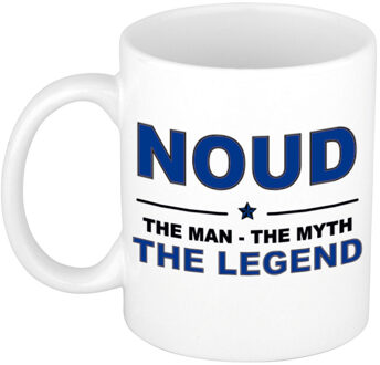 Bellatio Decorations Noud cadeau mok - man myth legend - naam koffiemok - 300 ml - collega - vaderdag