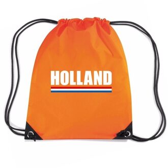 Bellatio Decorations Nylon rugzak Holland supporter oranje - Rugzakken