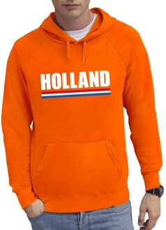 Bellatio Decorations Oranje Holland supporter hooded sweater heren 2XL (EU 56) - Feesttruien