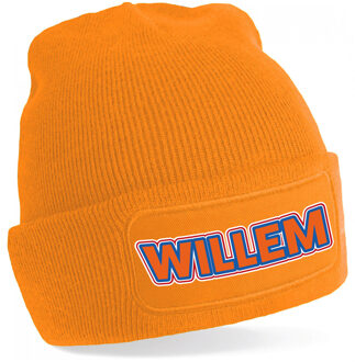 Bellatio Decorations Oranje Koningsdag muts - Willem - one size