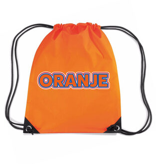 Bellatio Decorations Oranje Koningsdag rugzak - waterafstotend polyester - 45 x 34 cm - Rugzakken