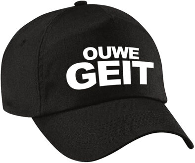 Bellatio Decorations Ouwe geit verjaardag pet / cap zwart voor dames - 50 jaar - baseball cap - Sarah - verjaardagscadeau petten / caps