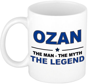 Bellatio Decorations Ozan The man, The myth the legend cadeau koffie mok / thee beker 300 ml