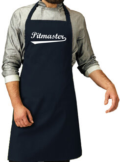 Bellatio Decorations Pitmaster barbecueschort heren navy