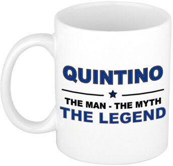 Bellatio Decorations Quintino The man, The myth the legend cadeau koffie mok / thee beker 300 ml