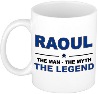 Bellatio Decorations Raoul The man, The myth the legend pensioen cadeau mok/beker 300 ml