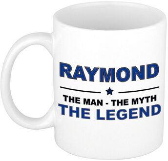 Bellatio Decorations Raymond The man, The myth the legend cadeau koffie mok / thee beker 300 ml