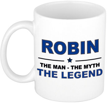 Bellatio Decorations Robin The man, The myth the legend cadeau koffie mok / thee beker 300 ml