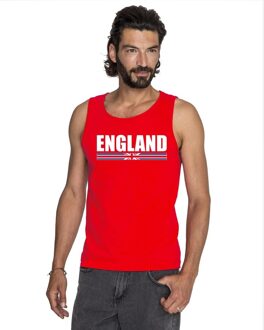 Bellatio Decorations Rood Engeland supporter singlet shirt/ tanktop heren 2XL