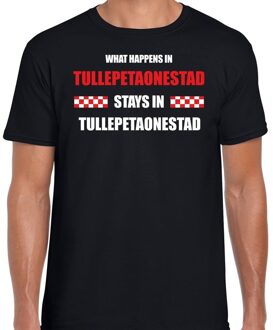 Bellatio Decorations Roosendaal/Tullepetaonestad Carnaval t- shirt zwart heren