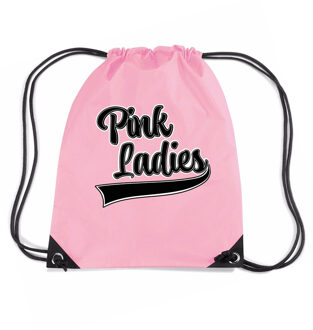 Bellatio Decorations Rugzak Grease Pink Ladies - 45 x 33 cm - roze