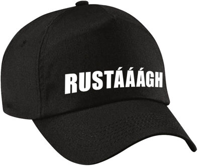 Bellatio Decorations Rustaaagh fun pet zwart voor volwassenen