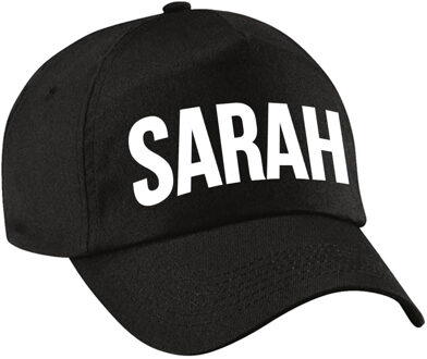 Bellatio Decorations Sarah cadeau pet /cap zwart voor dames