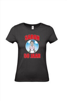 Bellatio Decorations Sarah pop shirt/ kleding voor opvulbare pop - 50 jaar geworden - versiering XL