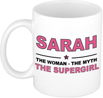 Bellatio Decorations Sarah The woman, The myth the supergirl cadeau koffie mok / thee beker 300 ml
