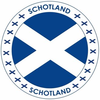 Bellatio Decorations Schotland vlag print bierviltjes