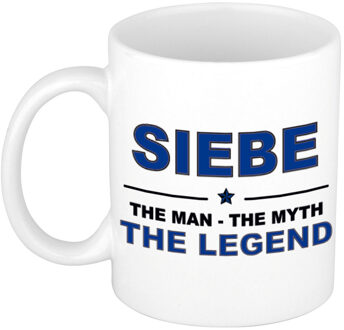 Bellatio Decorations Siebe The man, The myth the legend cadeau koffie mok / thee beker 300 ml