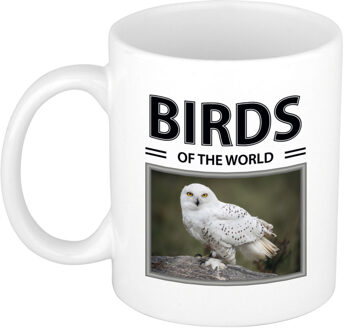 Bellatio Decorations Sneeuwuilen mok met dieren foto birds of the world