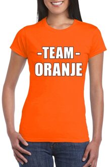 Bellatio Decorations Sportdag team oranje shirt dames 2XL