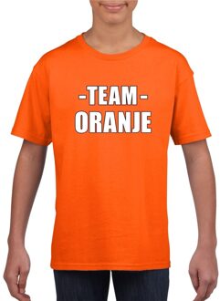 Bellatio Decorations Sportdag team oranje shirt kinderen L (146-152)