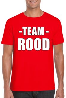 Bellatio Decorations Sportdag team rood shirt heren 2XL