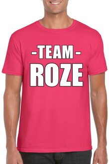 Bellatio Decorations Sportdag team roze shirt heren 2XL