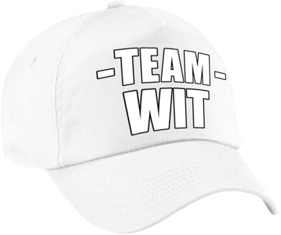 Bellatio Decorations Sportdag team wit pet kinderen