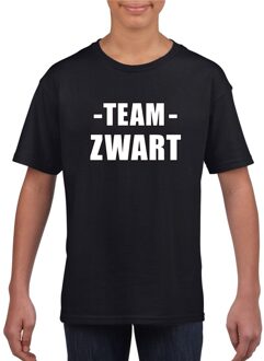 Bellatio Decorations Sportdag team zwart shirt kinderen L (146-152)