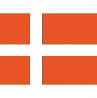 Bellatio Decorations Stickers van de Deense vlag