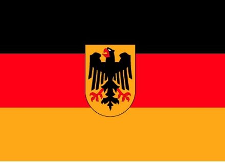 Bellatio Decorations Stickers van de Duitse vlag
