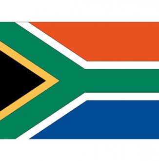 Bellatio Decorations Stickers Zuid Afrika vlaggen