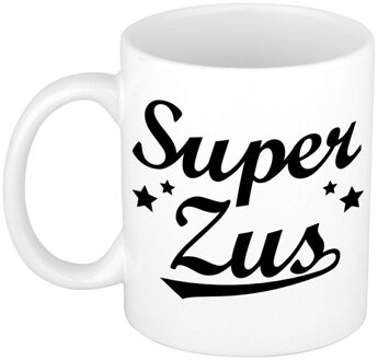 Bellatio Decorations Super zus cadeau mok / beker sterren 300 ml