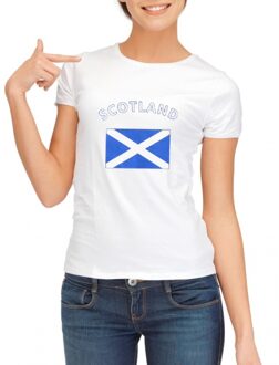 Bellatio Decorations T-shirt met Schotse vlag print voor dames