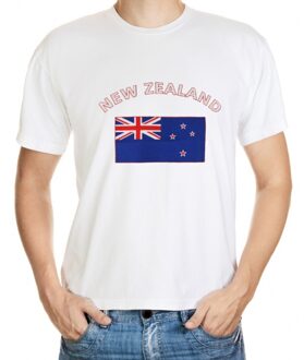 Bellatio Decorations T-shirts met Nieuw Zeeland vlag