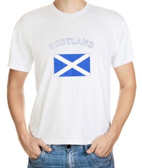 Bellatio Decorations T-shirts met Schotse vlag print