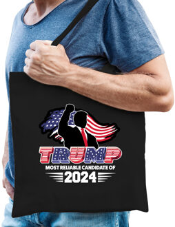 Bellatio Decorations Tas Trump - most reliable candidate - fout/grappig voor carnaval