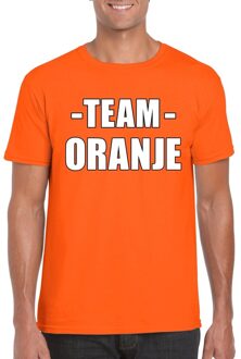 Bellatio Decorations Team shirt oranje heren voor training