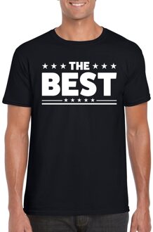 Bellatio Decorations The Best heren T-shirt zwart 2XL