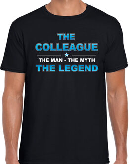 Bellatio Decorations The colleague the legend cadeau t-shirt zwart voor heren 2XL