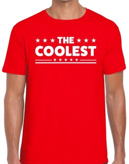 Bellatio Decorations The Coolest heren T-shirt rood 2XL