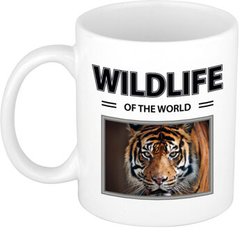 Bellatio Decorations Tijger mok met dieren foto wildlife of the world