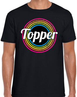 Bellatio Decorations Topper fan t-shirt zwart voor heren - Toppers L - Feestshirts