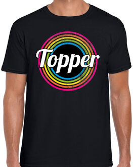 Bellatio Decorations Topper fan t-shirt zwart voor heren - Toppers