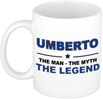 Bellatio Decorations Umberto The man, The myth the legend cadeau koffie mok / thee beker 300 ml