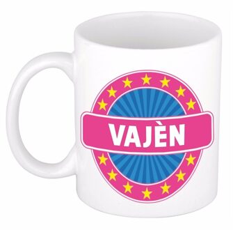 Bellatio Decorations Vaj?n naam koffie mok / beker 300 ml - namen mokken Multikleur