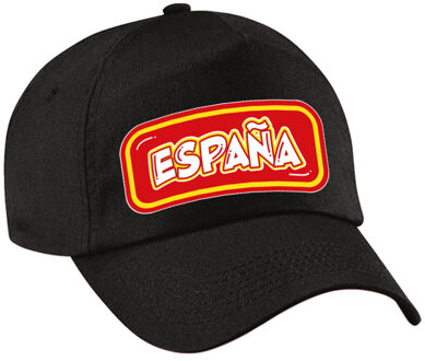 Bellatio Decorations Verkleed feest pet - zwart - Spanje - landen thema - zonneklep pet - volwassenen