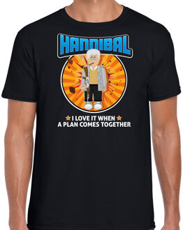 Bellatio Decorations Verkleed t-shirt voor heren - Hannibal - a team - tv serie - I love it when a plan comes together Oranje