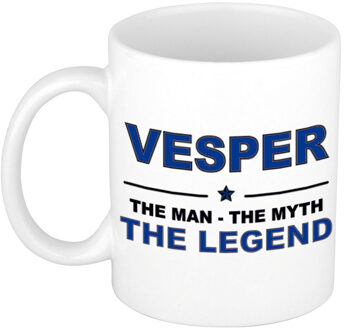 Bellatio Decorations Vesper The man, The myth the legend cadeau koffie mok / thee beker 300 ml